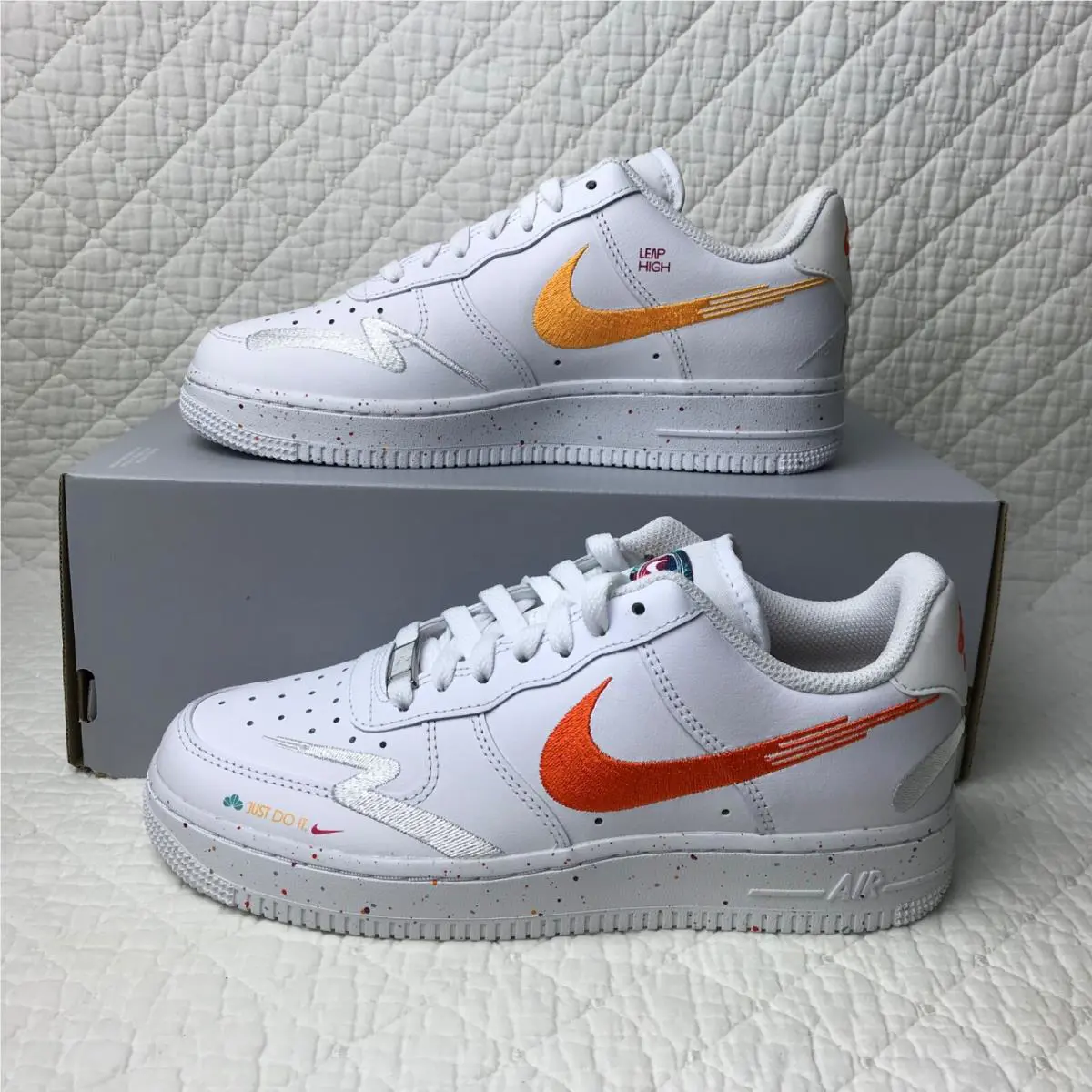 Nike shoes - Nike Air Force 1 07 LX - FD4622-131 - white/washed teal-white 0