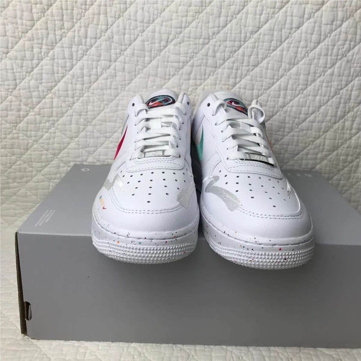 Nike shoes - Nike Air Force 1 07 LX - FD4622-131 - white/washed teal-white 4