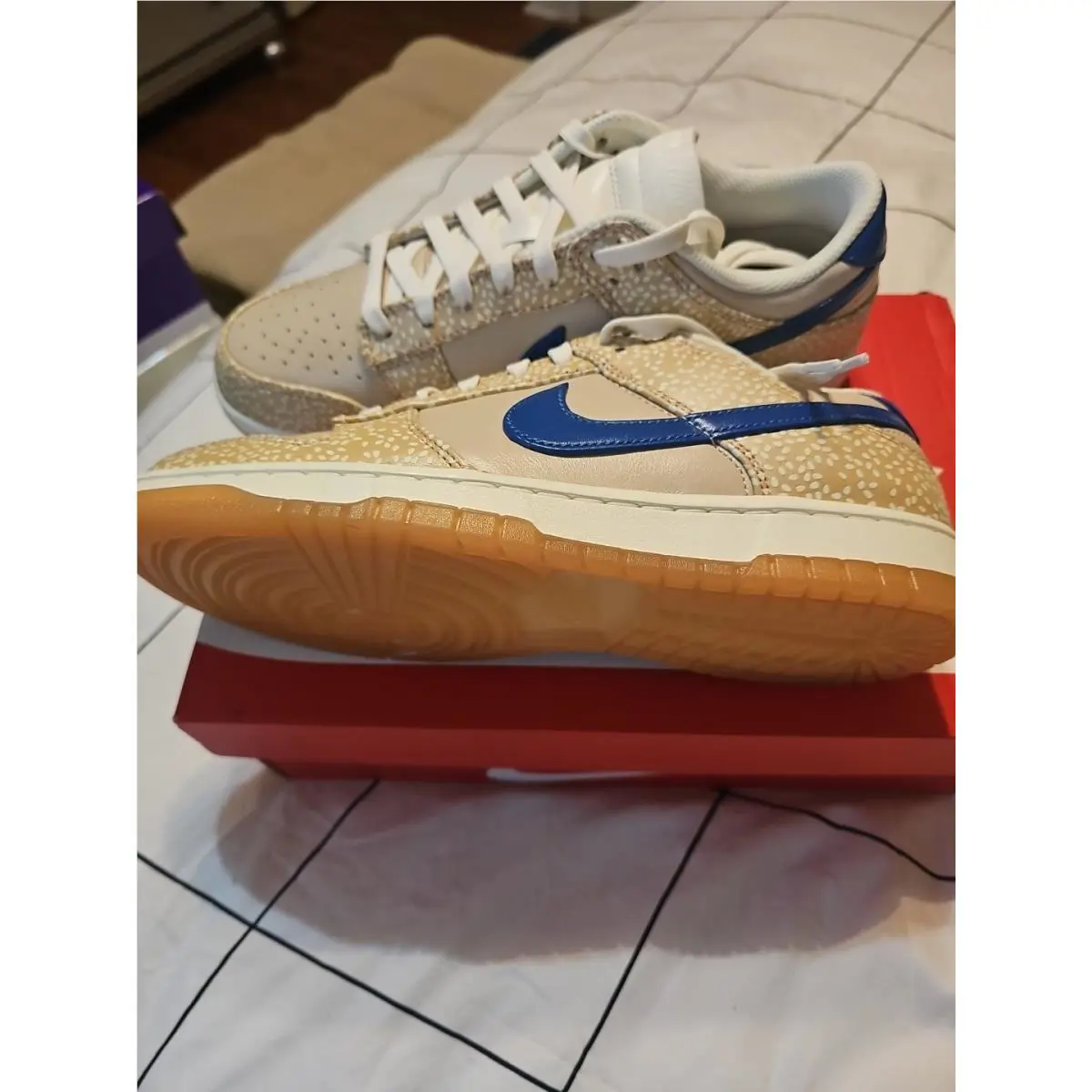 Nike shoes - Nike Dunk Low - Dunk Low - DZ4853-200 - Tan (UPC: 196152647467) 1