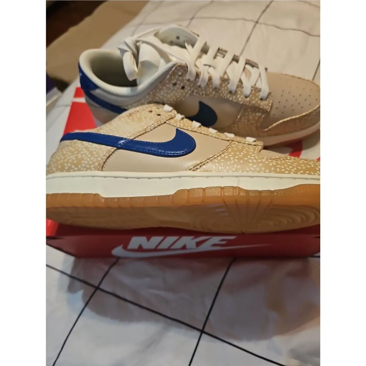 Nike shoes - Nike Dunk Low - Dunk Low - DZ4853-200 - Tan (UPC: 196152647467) 4