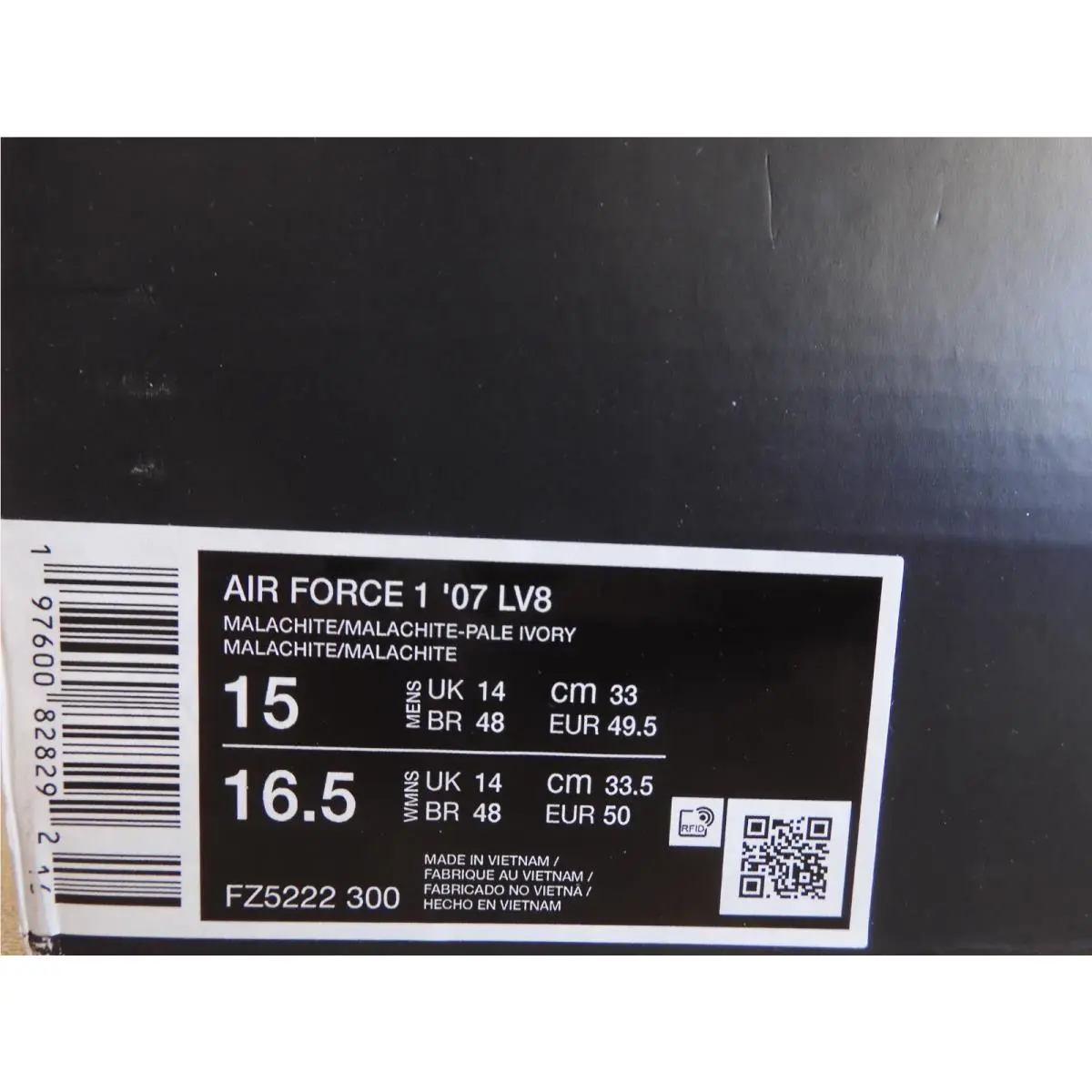 Nike shoes - Nike Air Force 1 `07 LV8 - FZ5222 300 - Green (UPC: 197600828292) 3