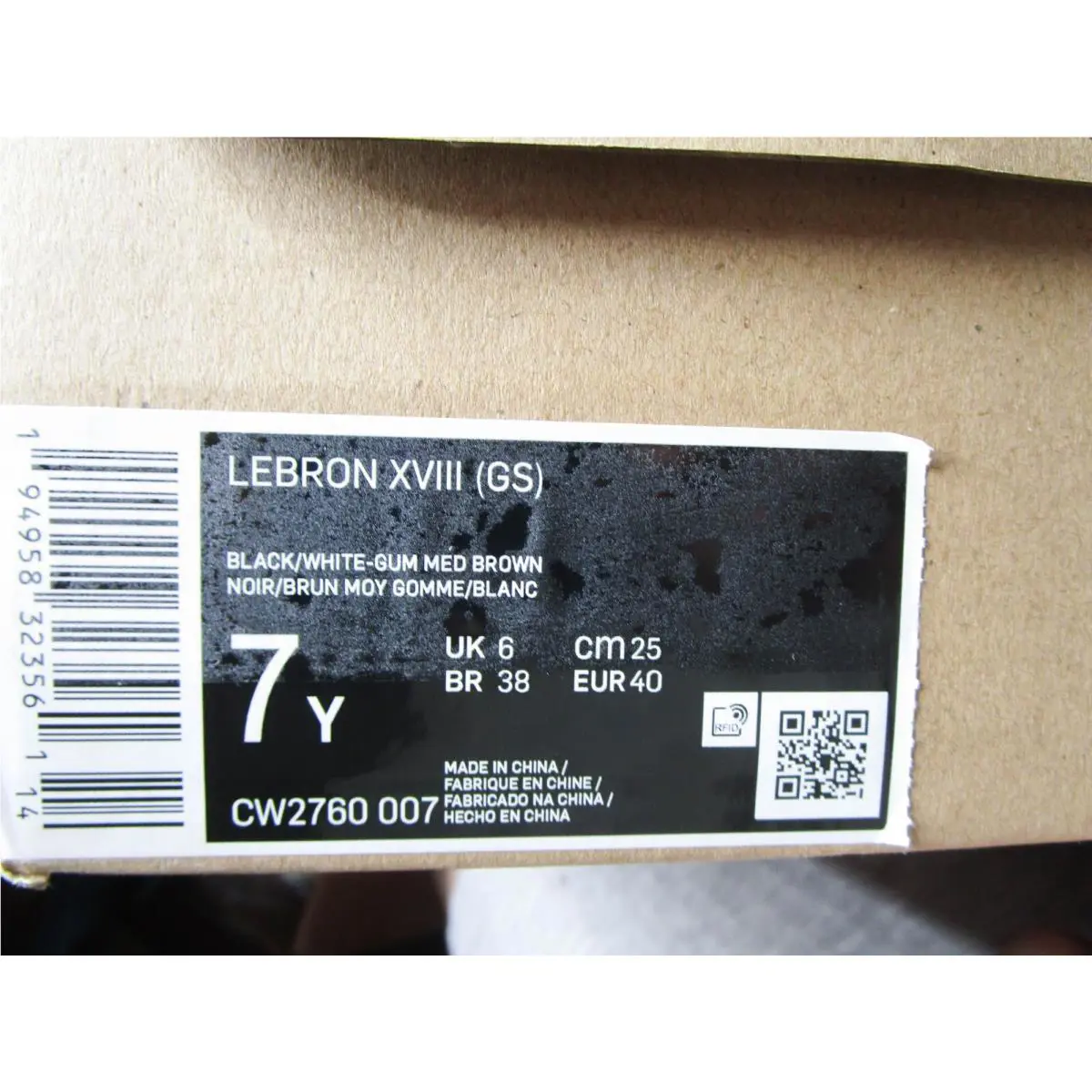 Nike shoes - Nike LeBron 18 - LeBron - Black 7