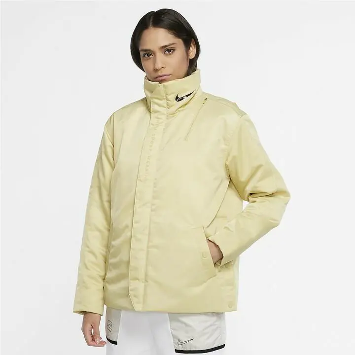 Nike clothing - Nike Sportswear Synthetic Fill Trend Jacket - CU5831 318 - Green/Black (UPC: 194493656278) 0