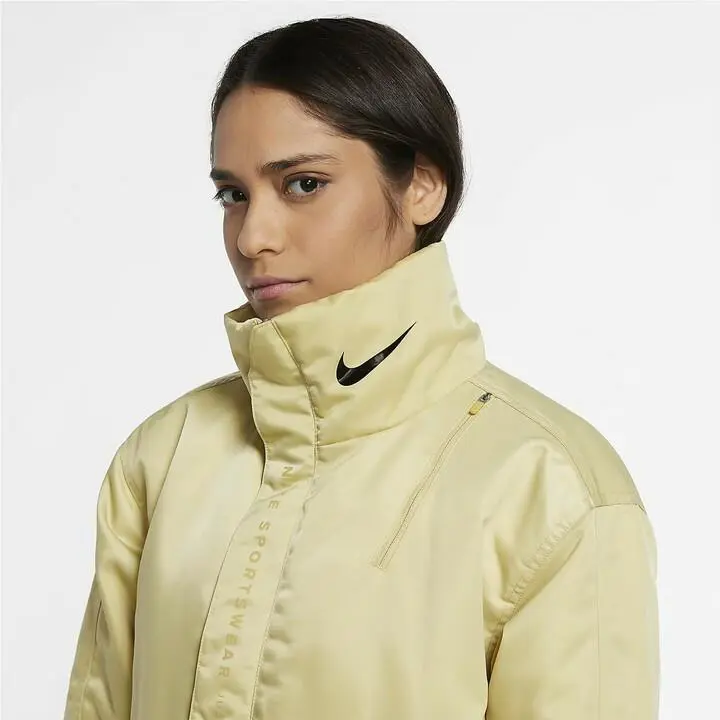 Nike clothing - Nike Sportswear Synthetic Fill Trend Jacket - CU5831 318 - Green/Black (UPC: 194493656278) 1