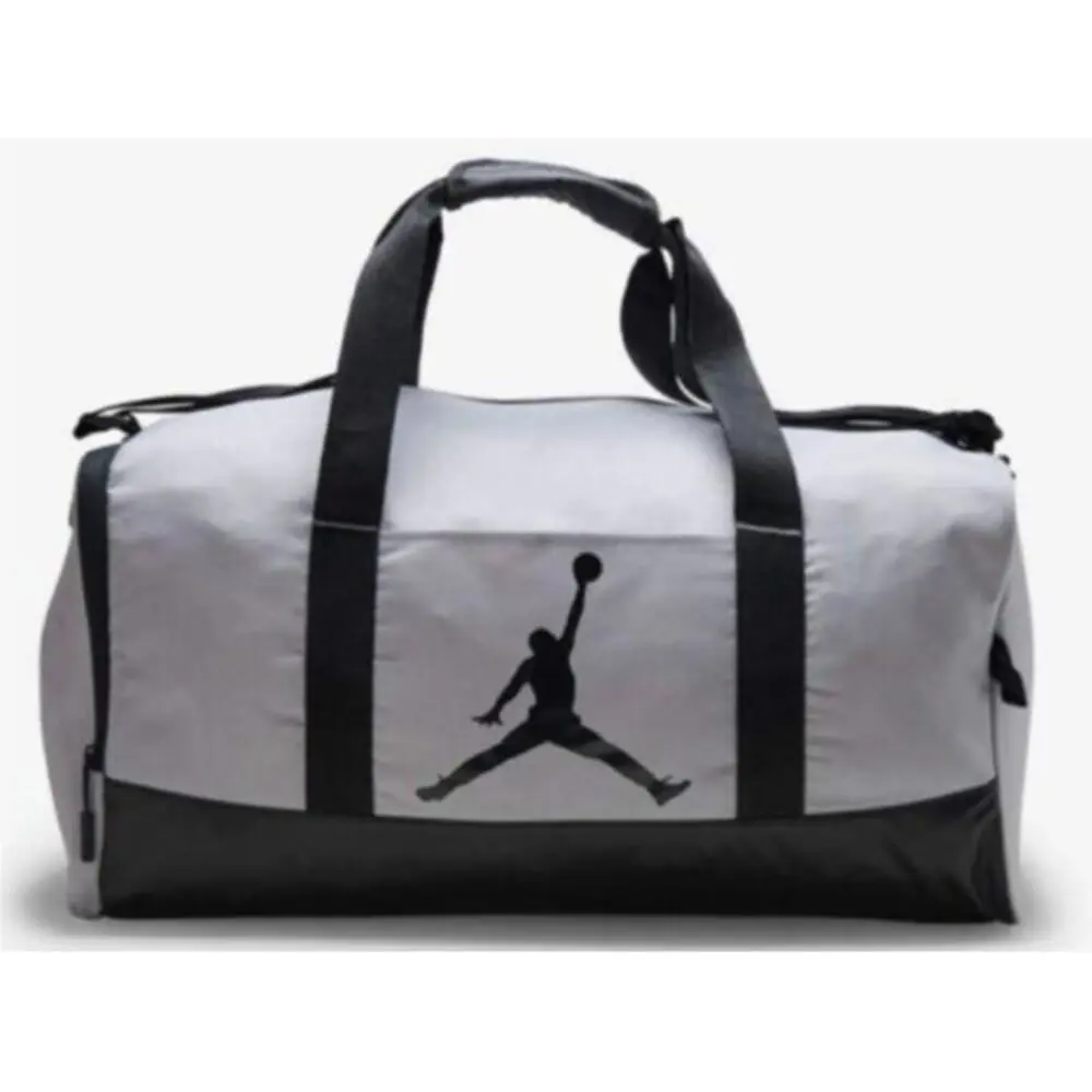 Nike Air Jordan Duffel Bag Black Grey Sz Misc 9A1913-G3A