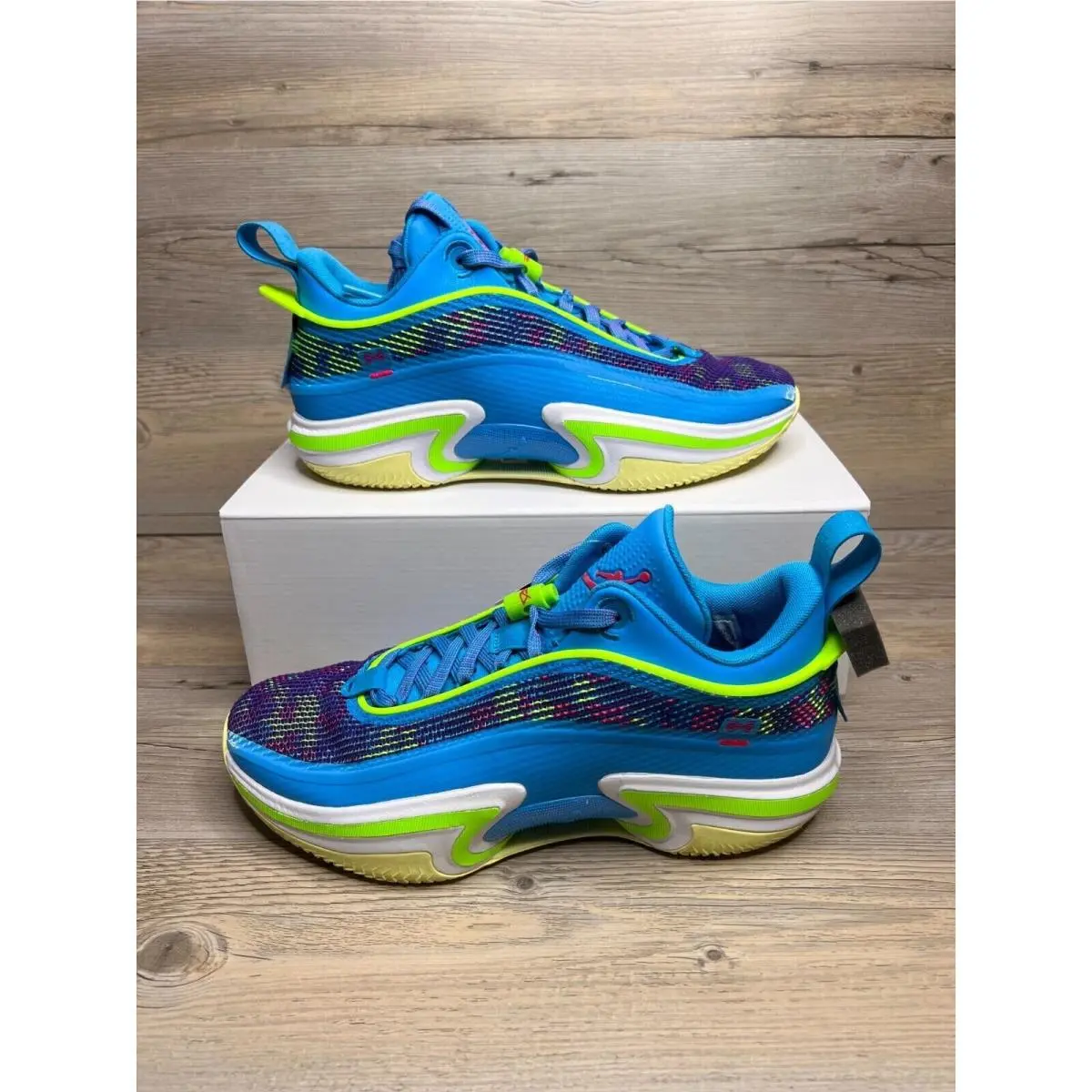 Nike Air Jordan 36 Low Luka Doncic PE Mens Size 9.5 Laser Blue Green DN4195 430