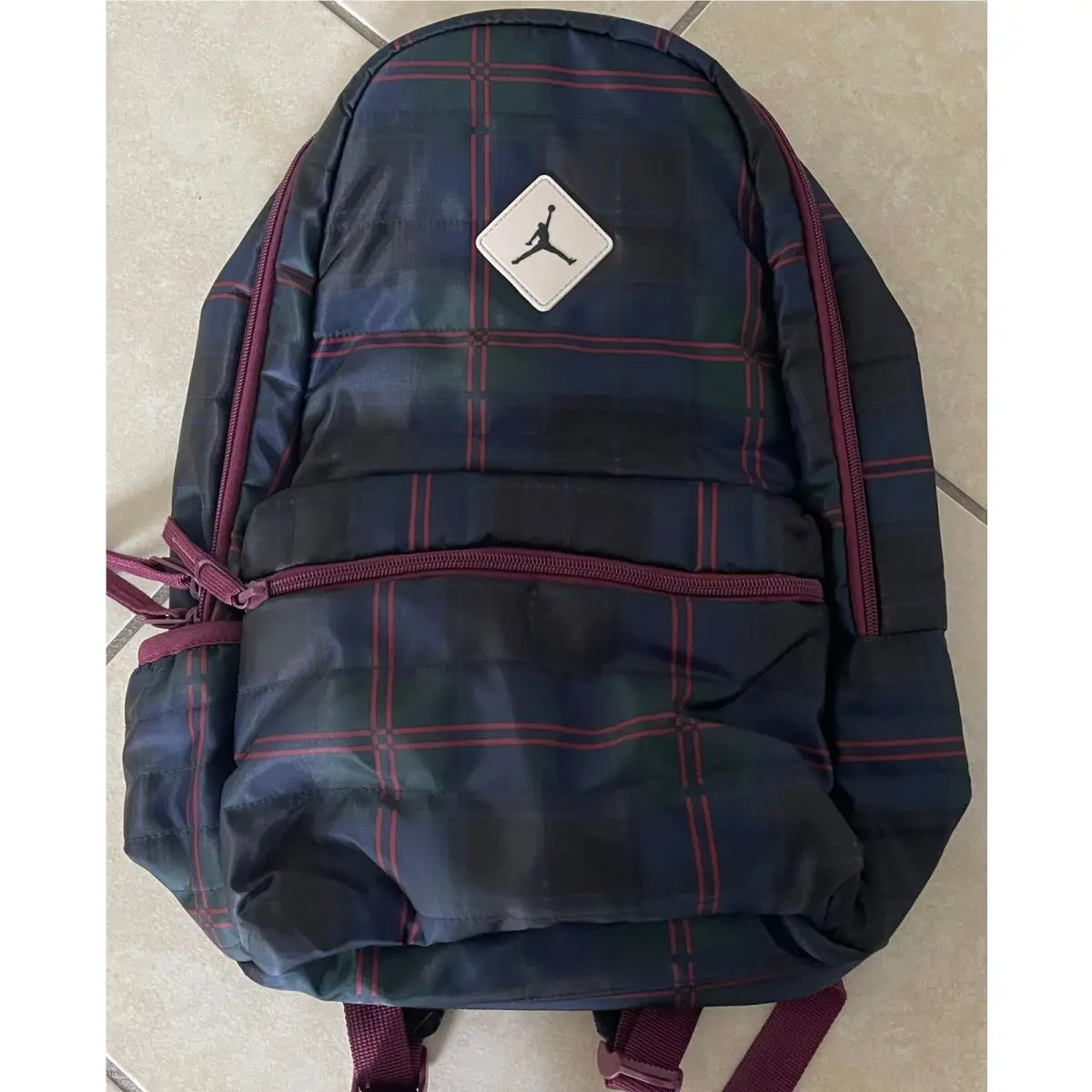 Nike Air Jordan Backpack Obsidian 9AO725-695 Large Gym Laptop School Bag