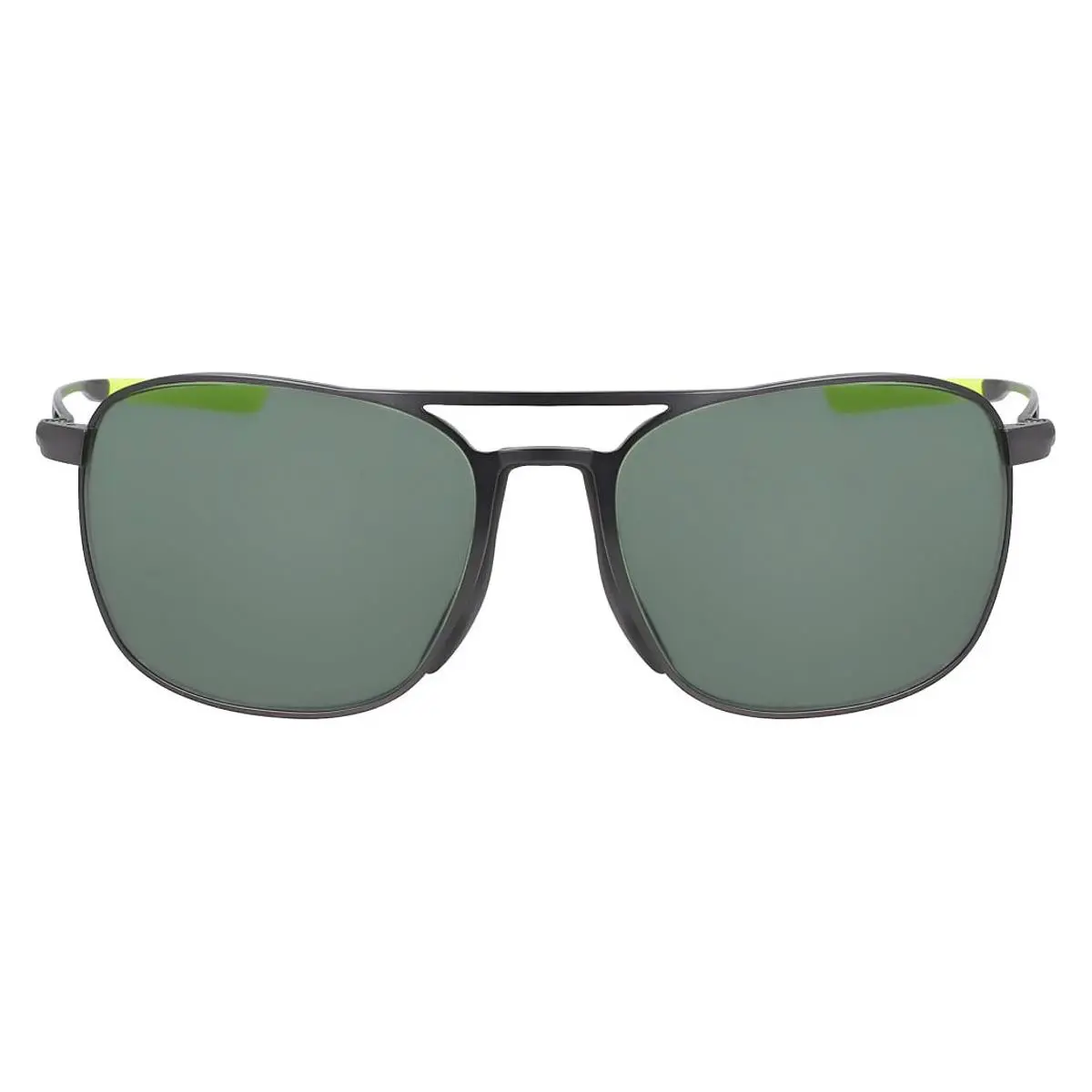 Nike Ace Driver P EV24010 Sunglasses Men Satin Gunmetal 56mm - Frame: Satin Gunmetal, Lens: Polarized Green