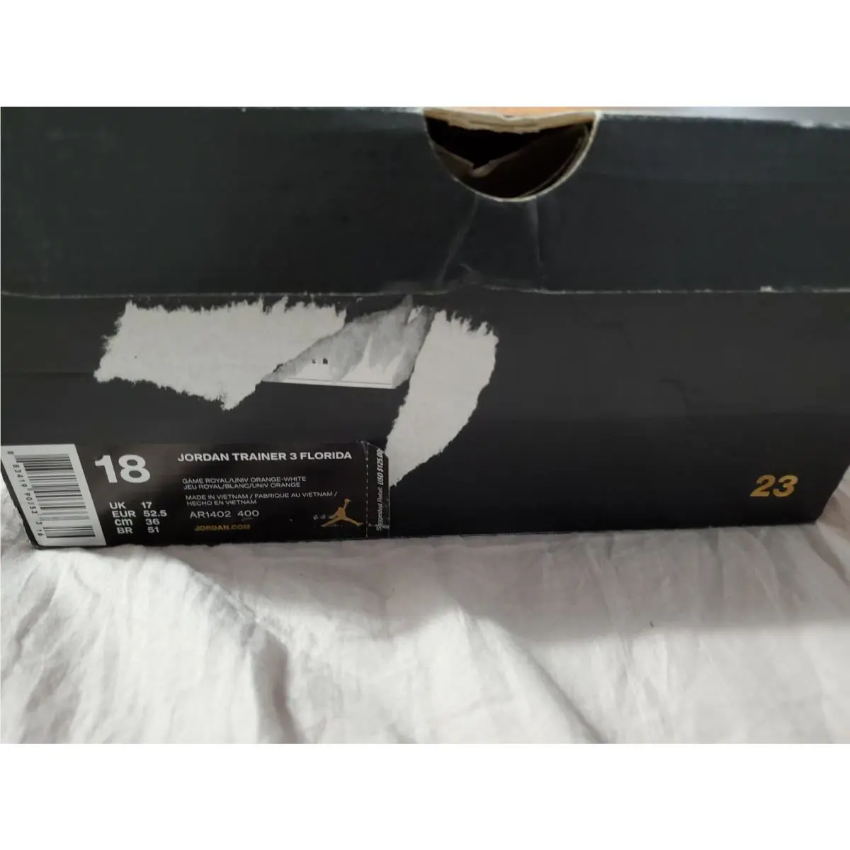 Nike shoes - Air Jordan Trainer 3 - Air Trainer - AR1402-400 - Blue (UPC: 883419903533) 2