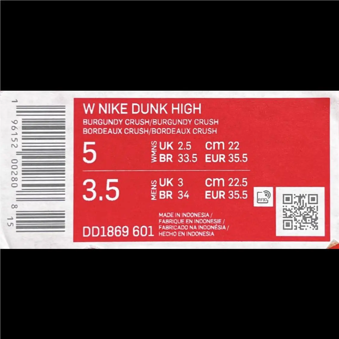 Nike shoes - Nike Dunk High - Dunk High - DD1869-601 - Red 7