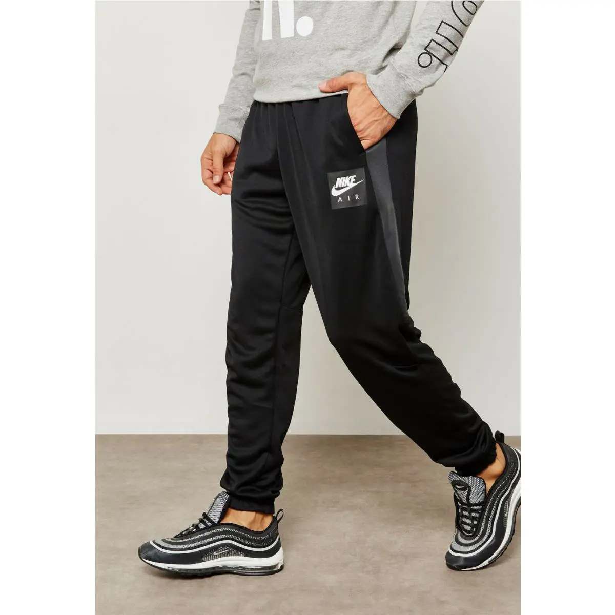 Nike clothing - Air - Air - Black/Dark Gray (UPC: 887232868185) 1