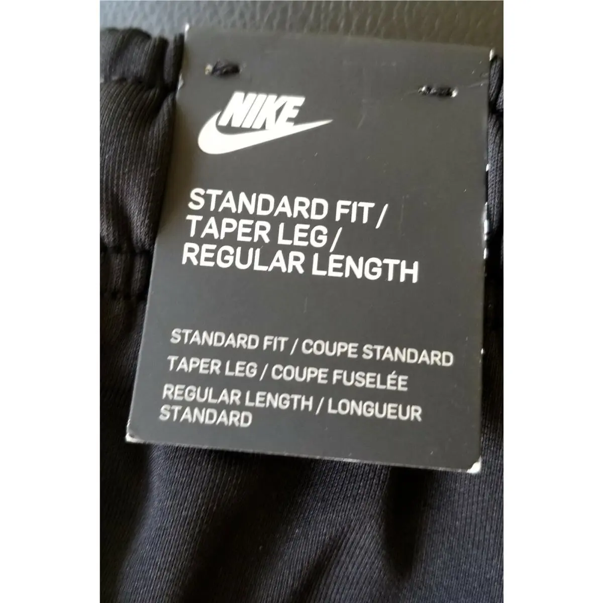 Nike clothing - Air - Air - Black/Dark Gray (UPC: 887232868185) 4