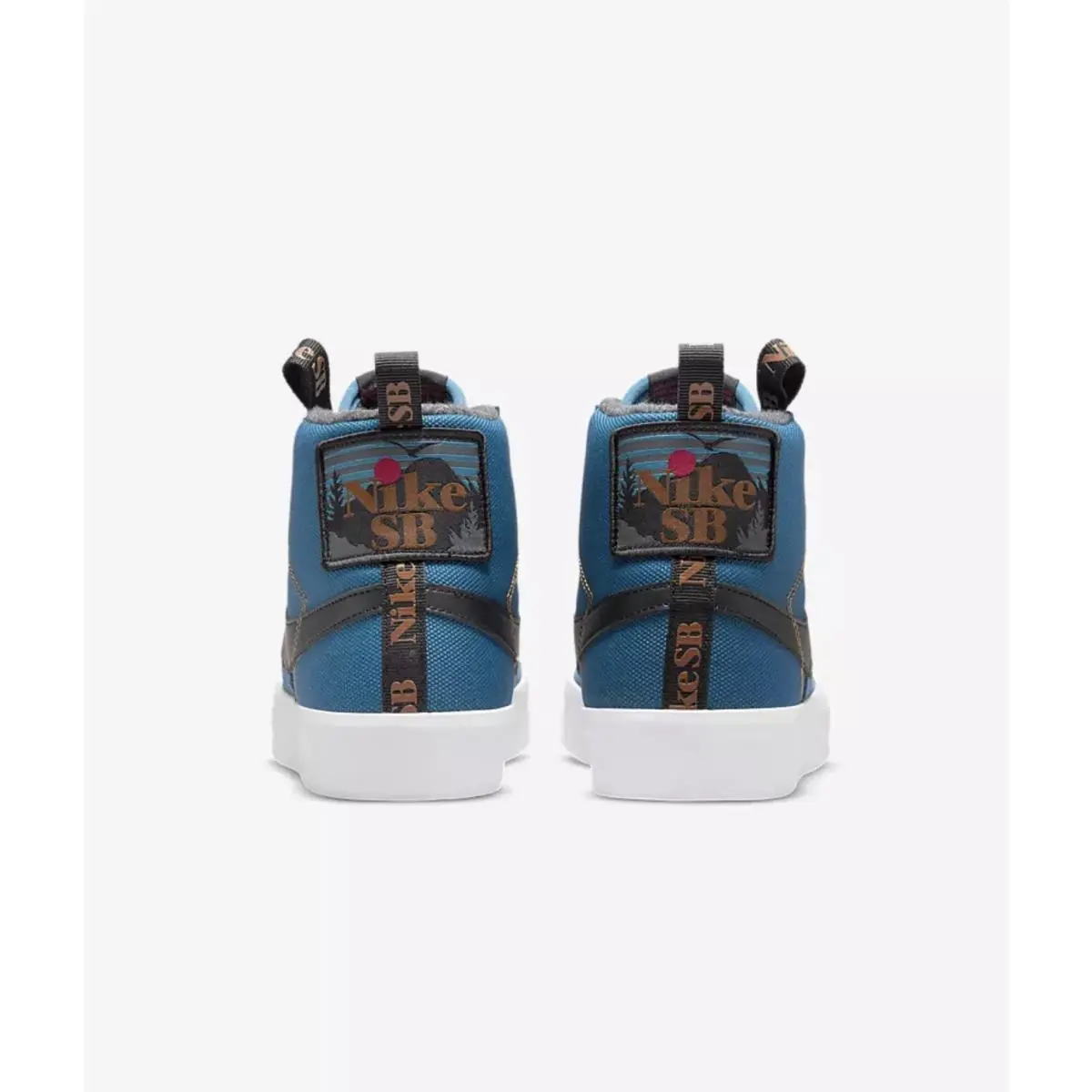 Nike shoes - SB ZOOM BLAZER MID - ZOOM BLAZER MID - DC8903-400 - Blue (UPC: 0195866057630) 3