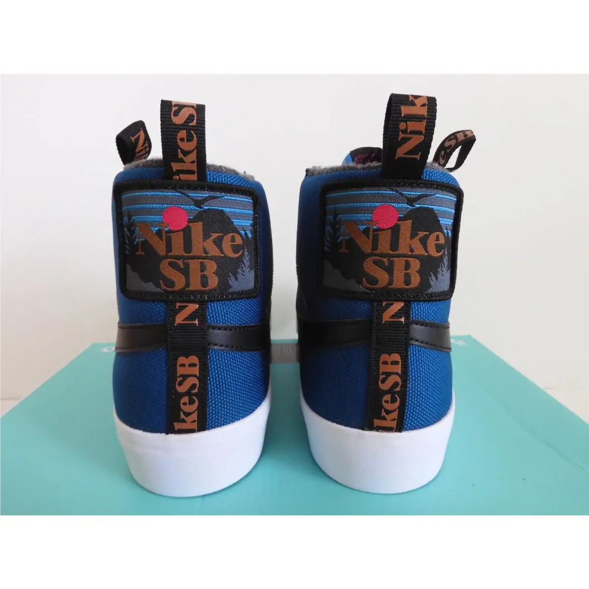 Nike shoes - SB ZOOM BLAZER MID - ZOOM BLAZER MID - DC8903-400 - Blue (UPC: 0195866057623) 3