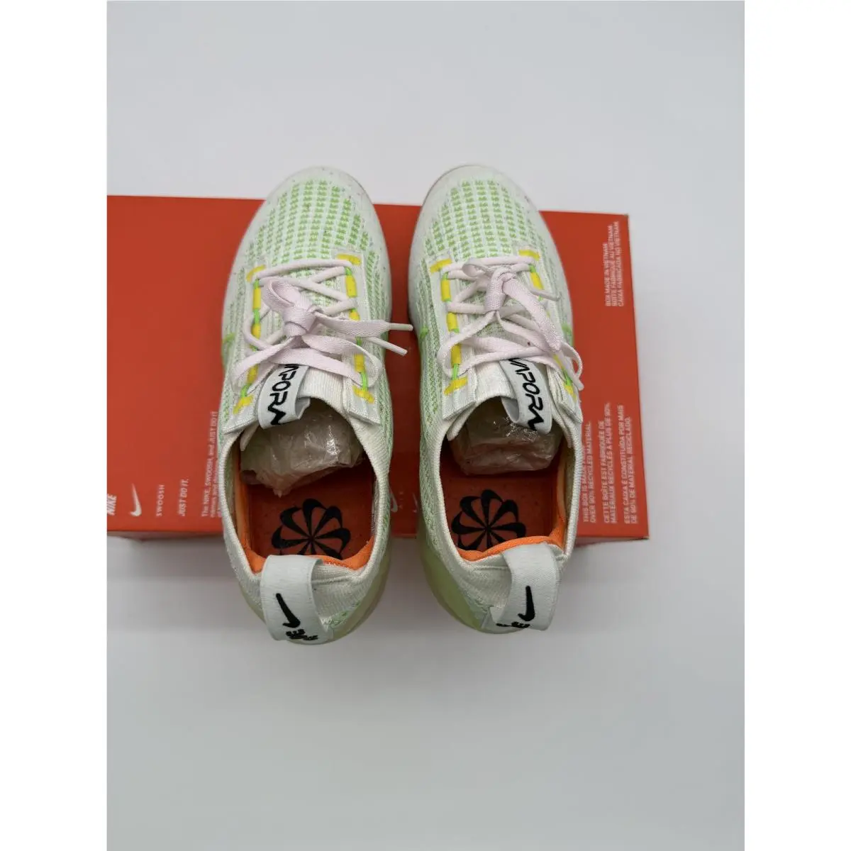 Nike shoes - Nike Air Vapormax 2021 FK NN - FD0871 100 - White (UPC: 0196155403220) 5