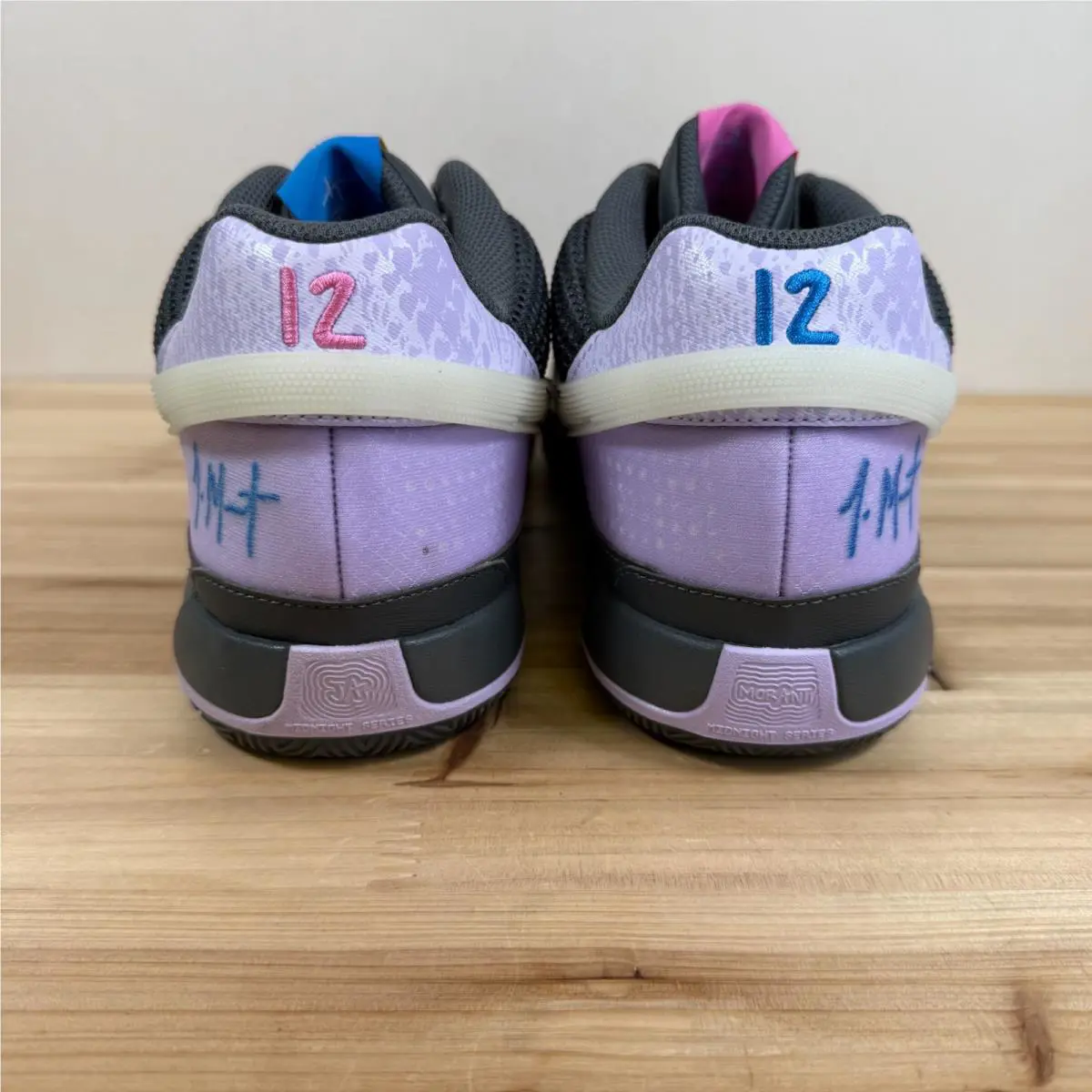 Nike shoes - Nike Ja 1 - FQ4796-001 - Black, Manufacturer: Iron Grey/Glow/Lilac Bloom/Light Photo Blue 3