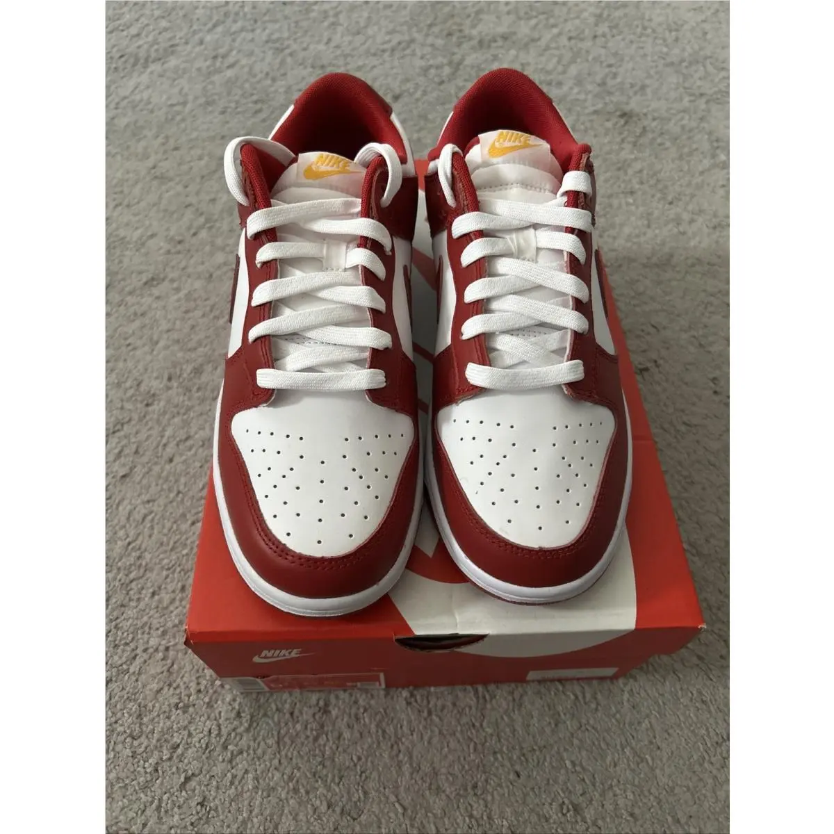 Nike Dunk Low Retro Gym Red Mens Sz 12.5 DD1391-602