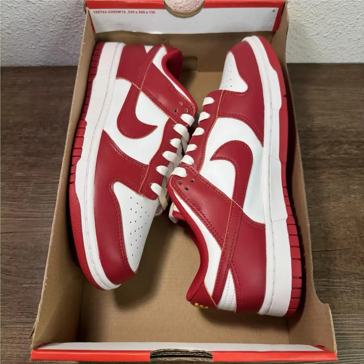 Nike shoes - Nike Dunk Low USC - Dunk Low USC - DD1391-602 - Red 1