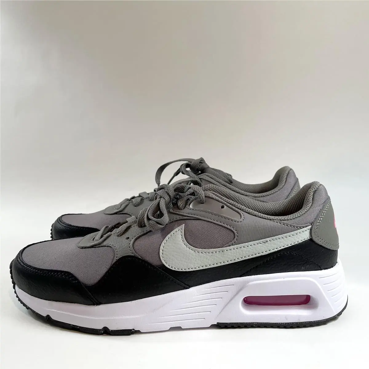 Nike Women`s Air Max SC Flat Pewter Light Silver White Black CW4554-005 Sz 11