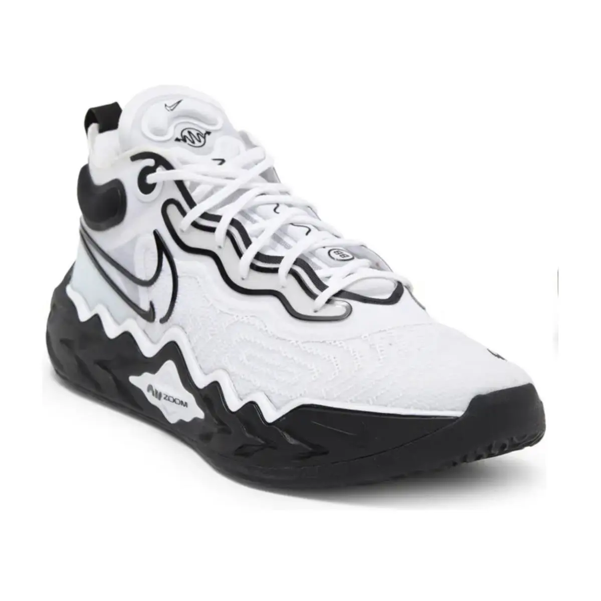 Nike Air Zoom GT Run TB P Oreo White Black Cut Men`s Running Sneaker Size 17.5