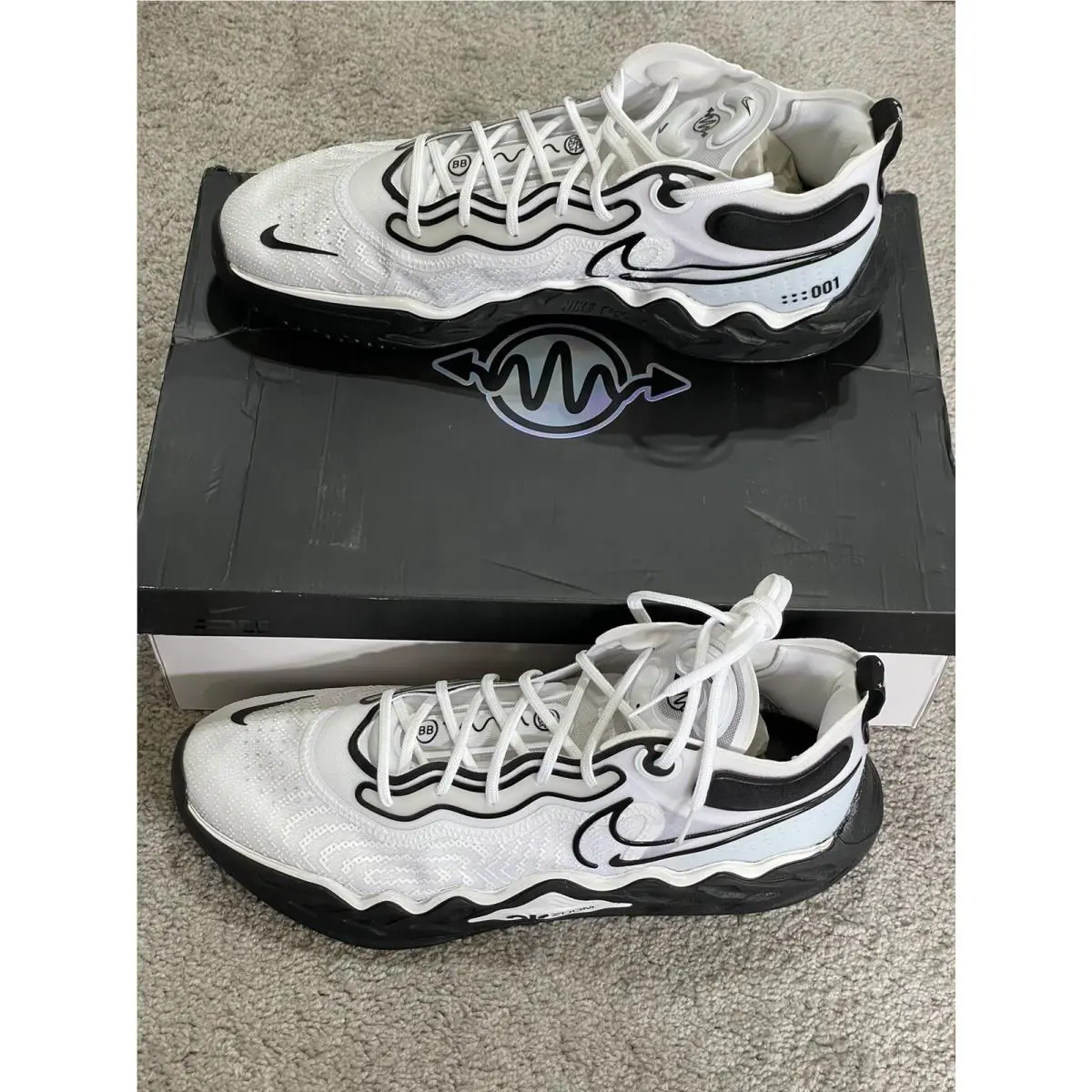 Nike shoes - Nike Zoom GT Run - Zoom Run - DM5044-100 - White (UPC: 195239916601) 3