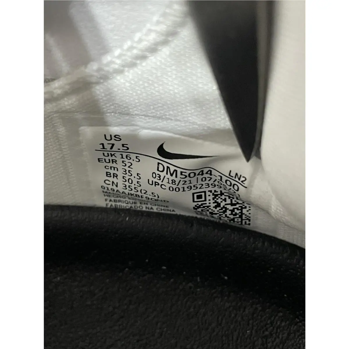 Nike shoes - Nike Zoom GT Run - Zoom Run - DM5044-100 - White (UPC: 195239916601) 5