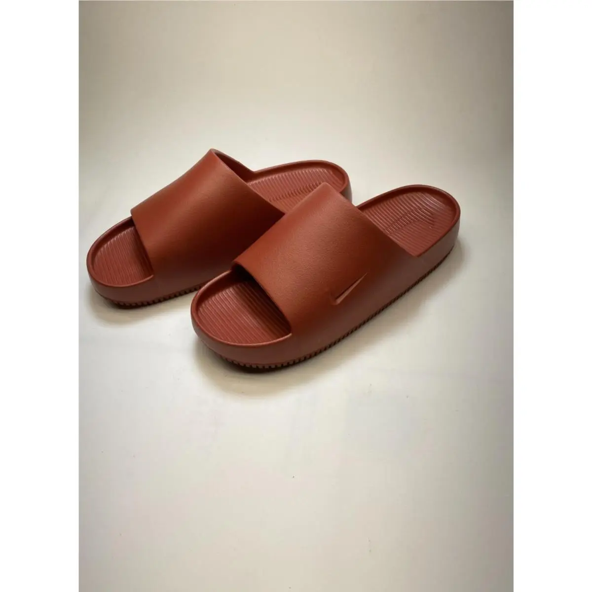 Nike Calm Womens Slide Rugged Orange Slides Sz 11