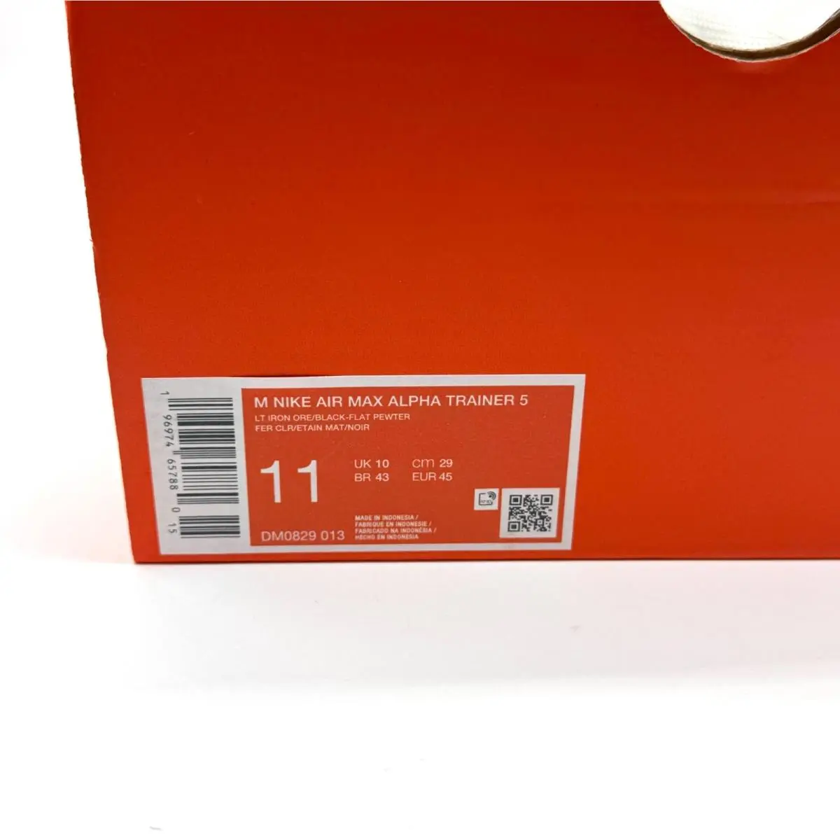 Nike shoes - Nike Air Max Alpha Trainer 5 - DM0829-013 - Gray (UPC: 196974657880) 8