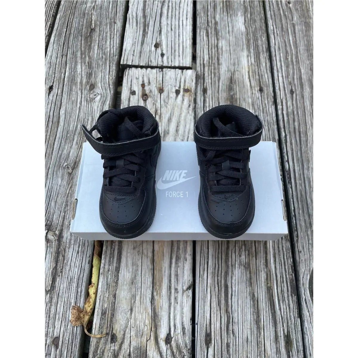 Nike shoes - Nike Air Force 1 - Air Force - Black 0