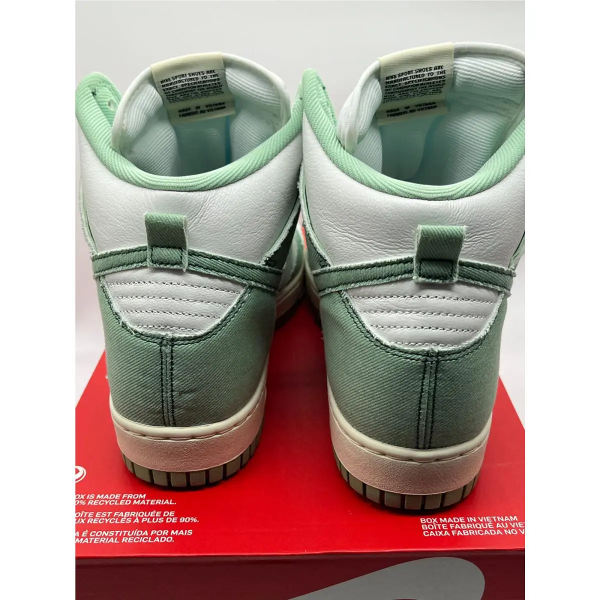 Nike shoes - Nike Dunk High - Dunk High - DV1143-300 - Green (UPC: 196152016300) 2