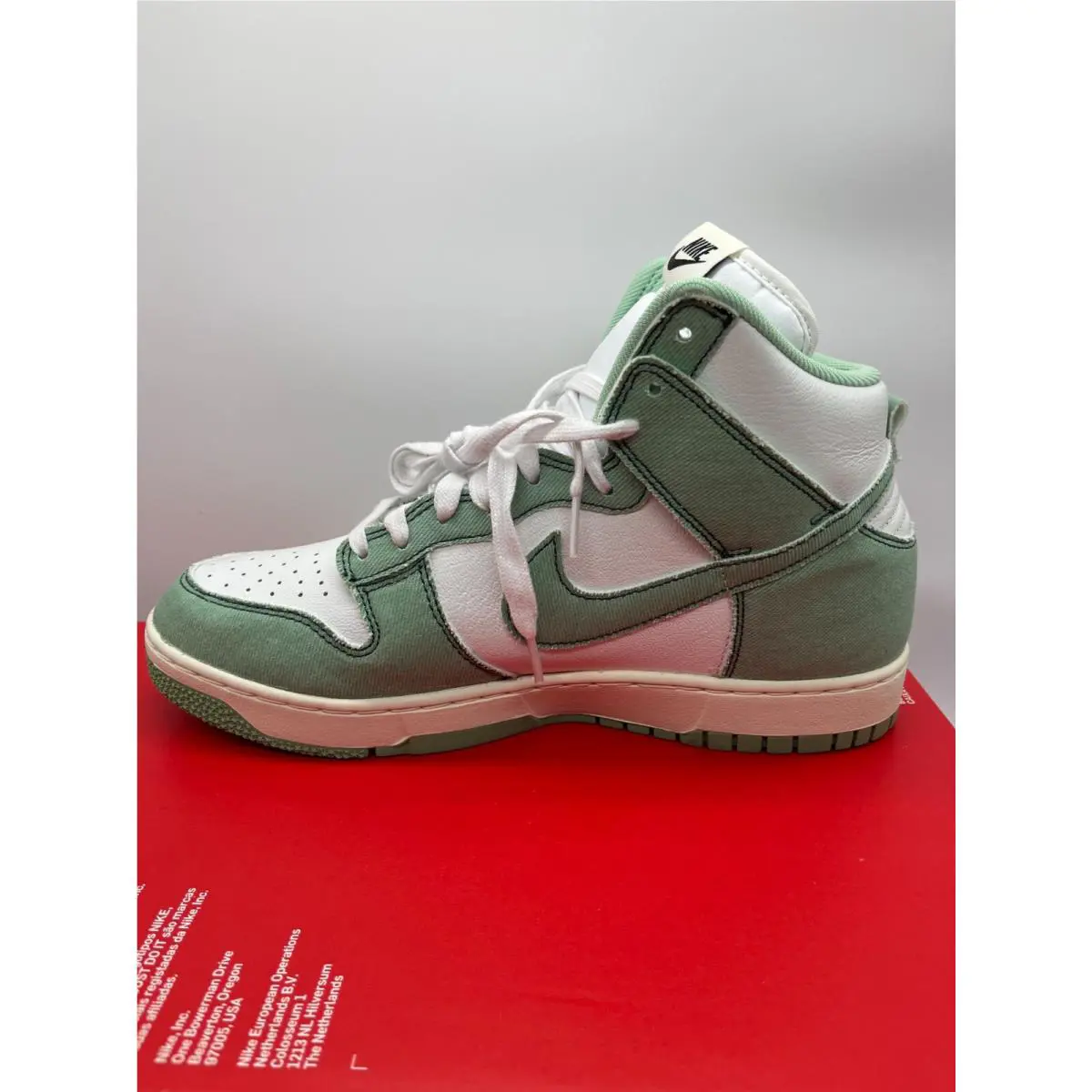 Nike shoes - Nike Dunk High - Dunk High - DV1143-300 - Green (UPC: 196152016300) 6