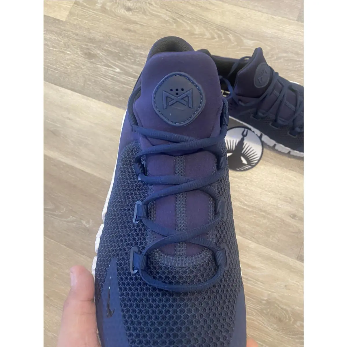 Nike shoes - Nike Free Metcon 4 - Free Metcon - CT3886-491 - College Navy/White/Black (UPC: 194957536269) 6
