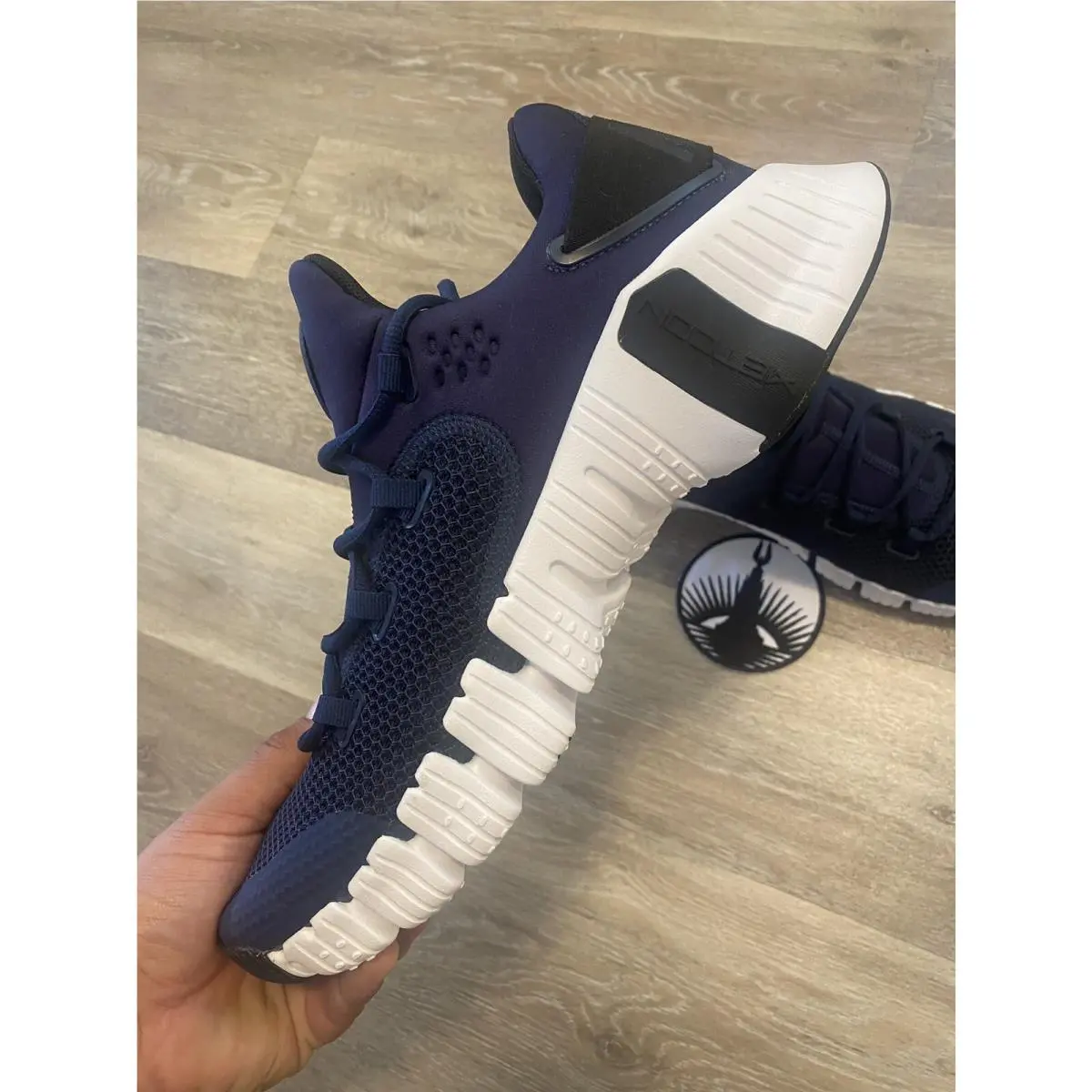 Nike shoes - Nike Free Metcon 4 - Free Metcon - CT3886-491 - College Navy/White/Black (UPC: 194957536269) 3