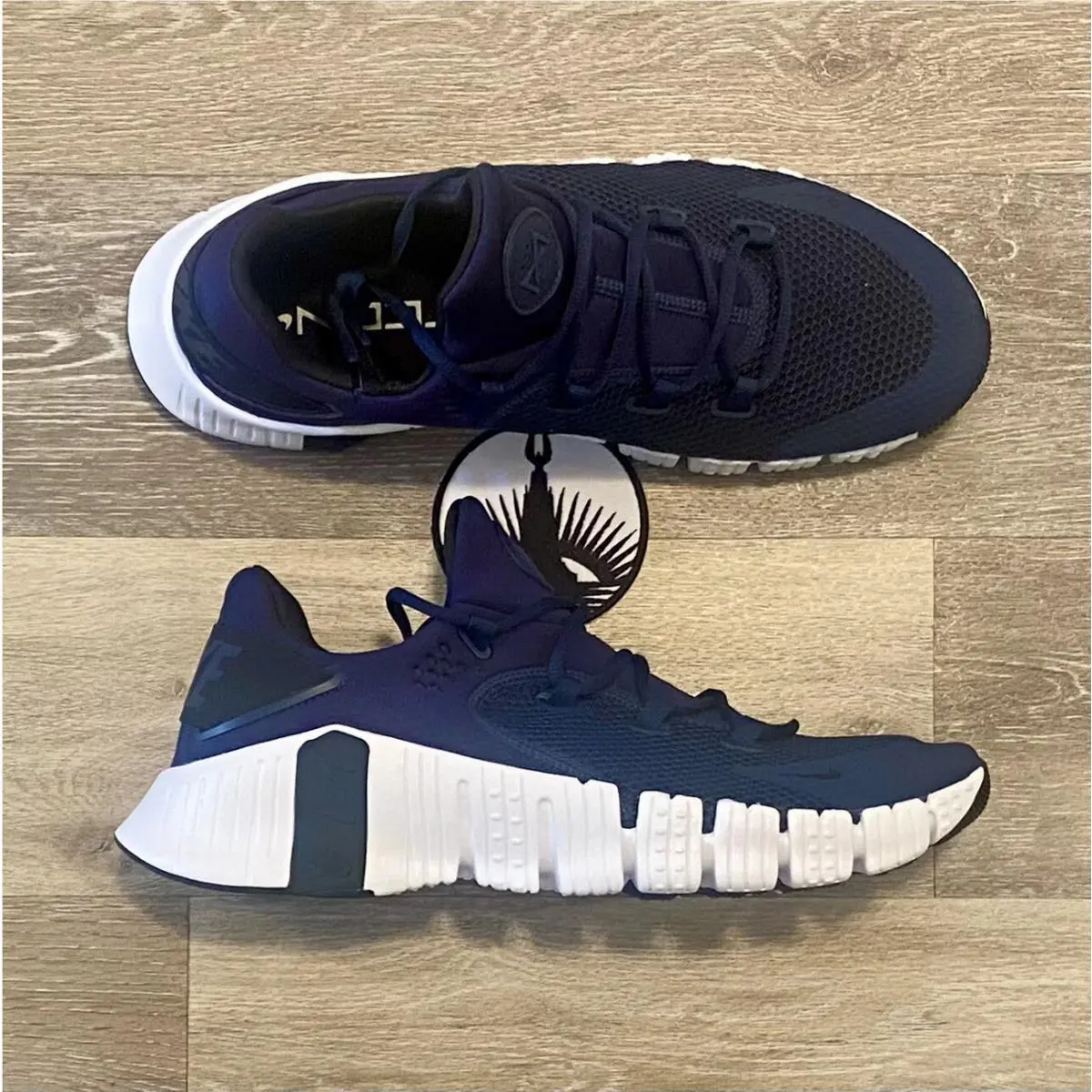 Nike shoes - Nike Free Metcon 4 - Free Metcon - CT3886-491 - College Navy/White/Black (UPC: 194957536269) 5