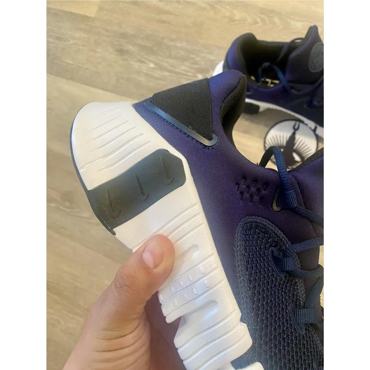 Nike shoes - Nike Free Metcon 4 - Free Metcon - CT3886-491 - College Navy/White/Black (UPC: 194957536269) 7