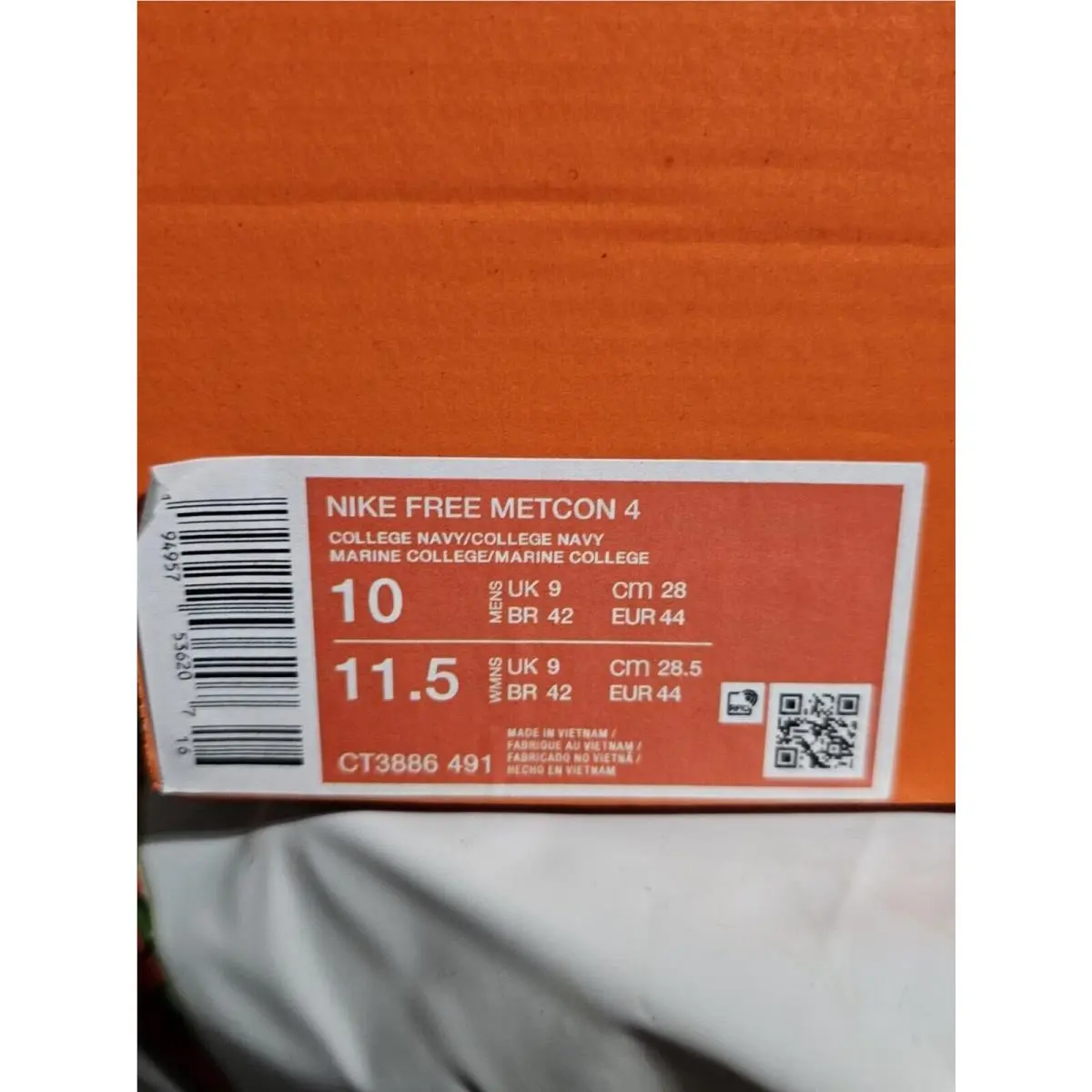 Nike shoes - Nike Free Metcon - Free Metcon - CT3886-491 - Multicolor 6