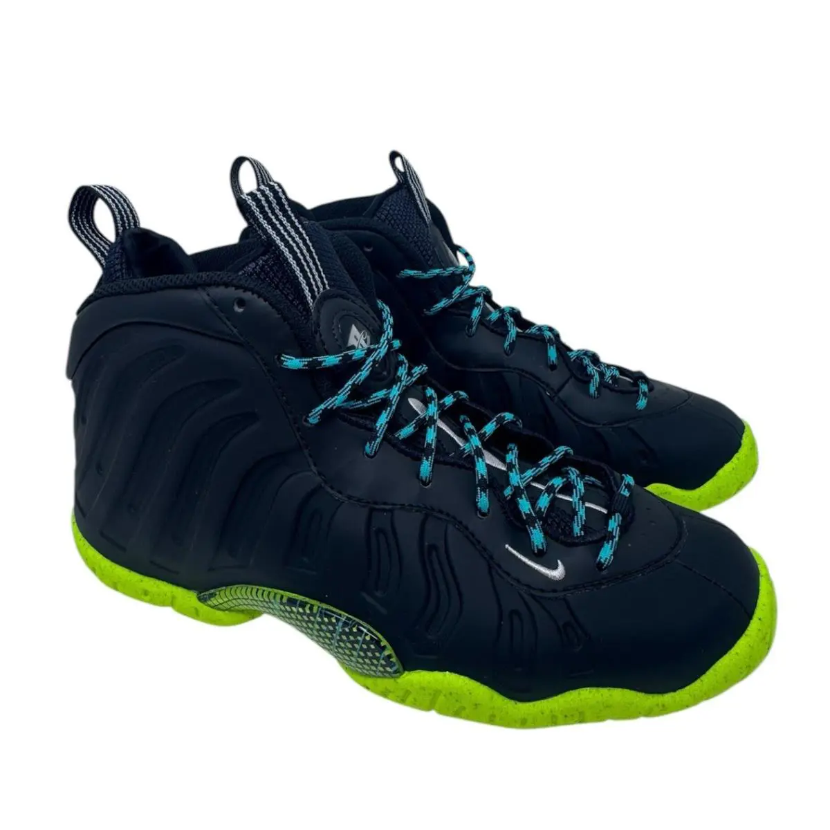 Nike Little Posite One Emerging Powers Size 5Y Penny Foamposite Sneakers - Black
