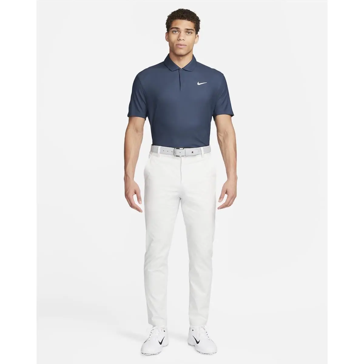 Nike clothing - Tiger Woods Dri Fit ADV Polo - Thunder Navy Midnight Blue 8