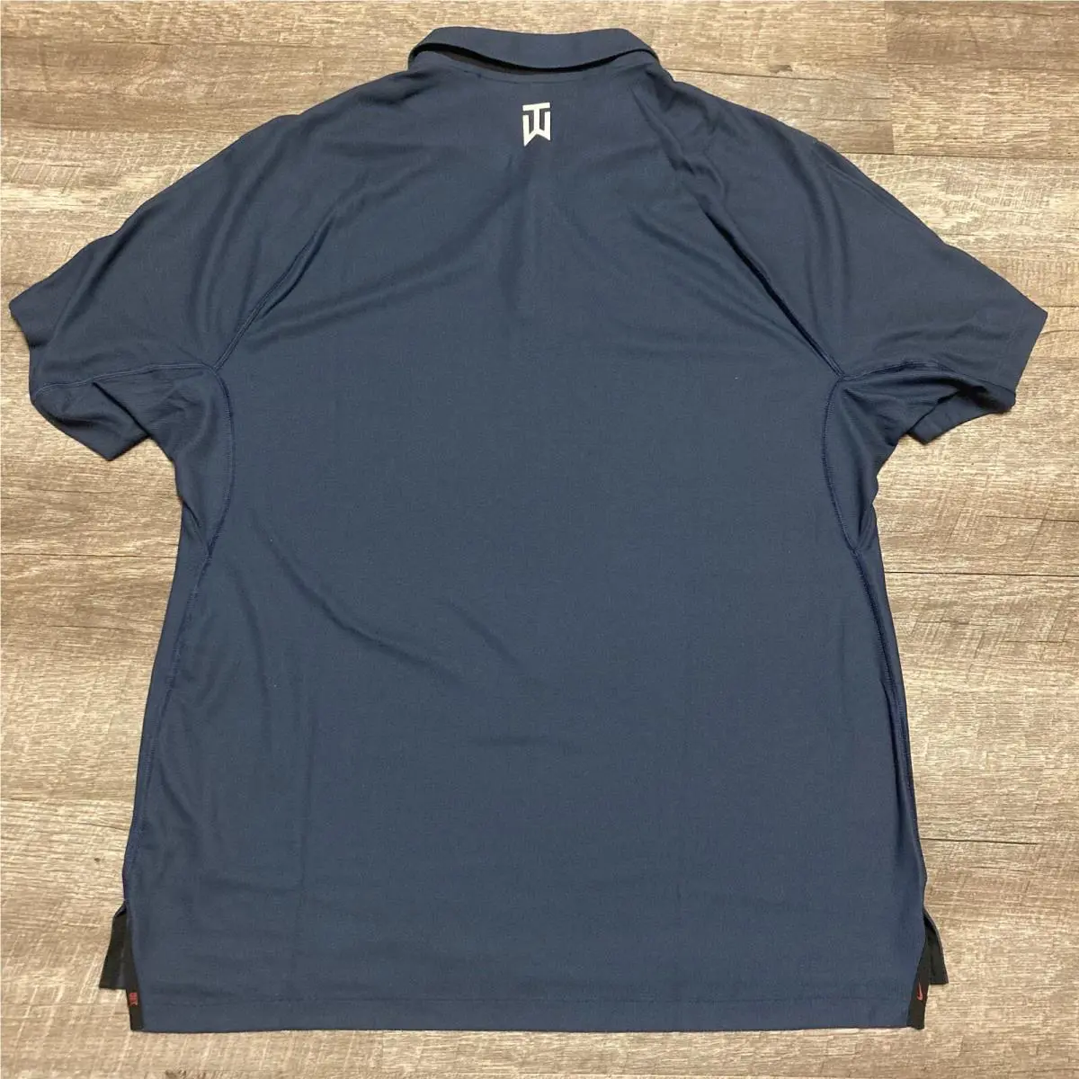 Nike clothing - Tiger Woods Dri Fit ADV Polo - Thunder Navy Midnight Blue 10