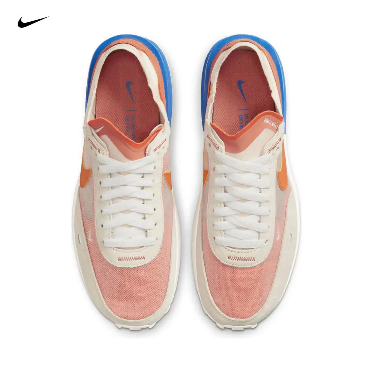 Nike shoes - Nike Waffle One - Waffle One - DC2533-200 - Pearl White / Rush Orange (UPC: 00195868992052) 2