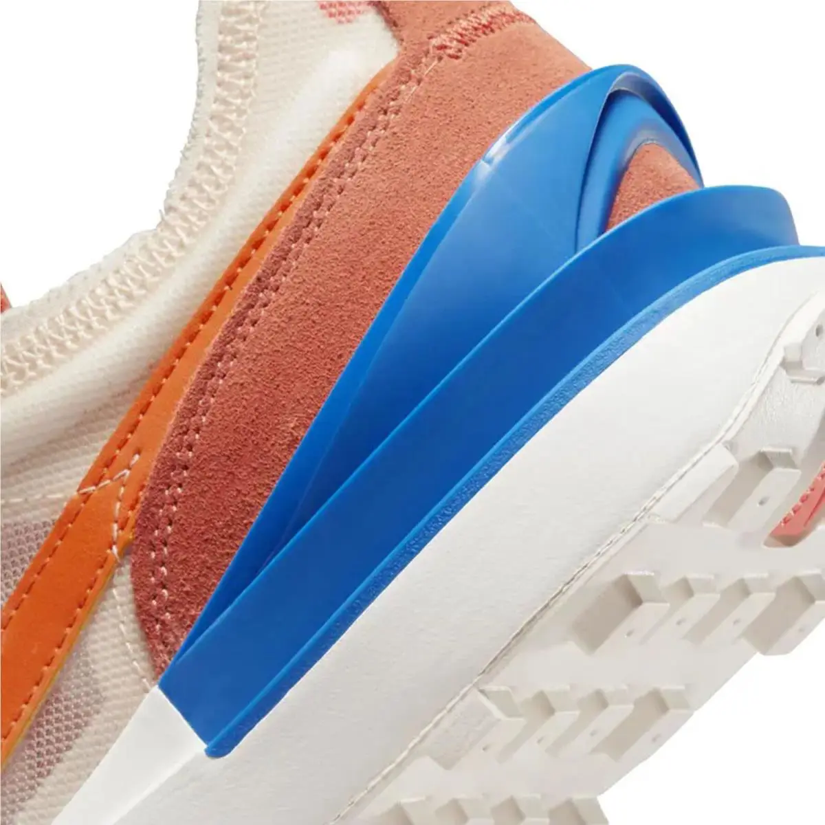 Nike shoes - Nike Waffle One - Waffle One - DC2533-200 - Pearl White / Rush Orange (UPC: 00195868992052) 6