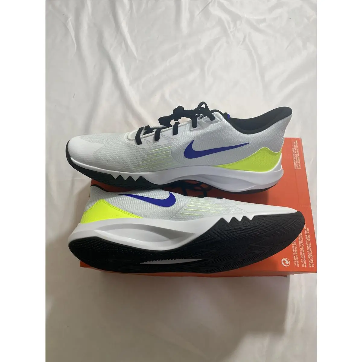 Nike shoes - Nike Precision V - Precision - CW3403100 - White (UPC: 0195238313791) 4