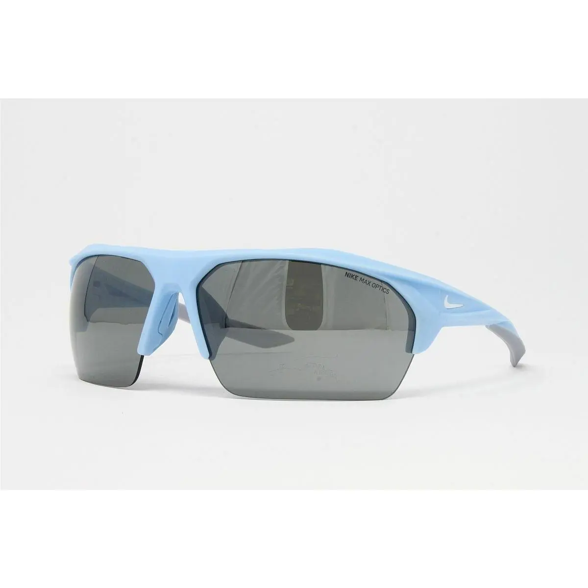 Terminus EV1030 496 Matte Valor Blue 76mm Men`s Sunglasses Silver Lens by Nike