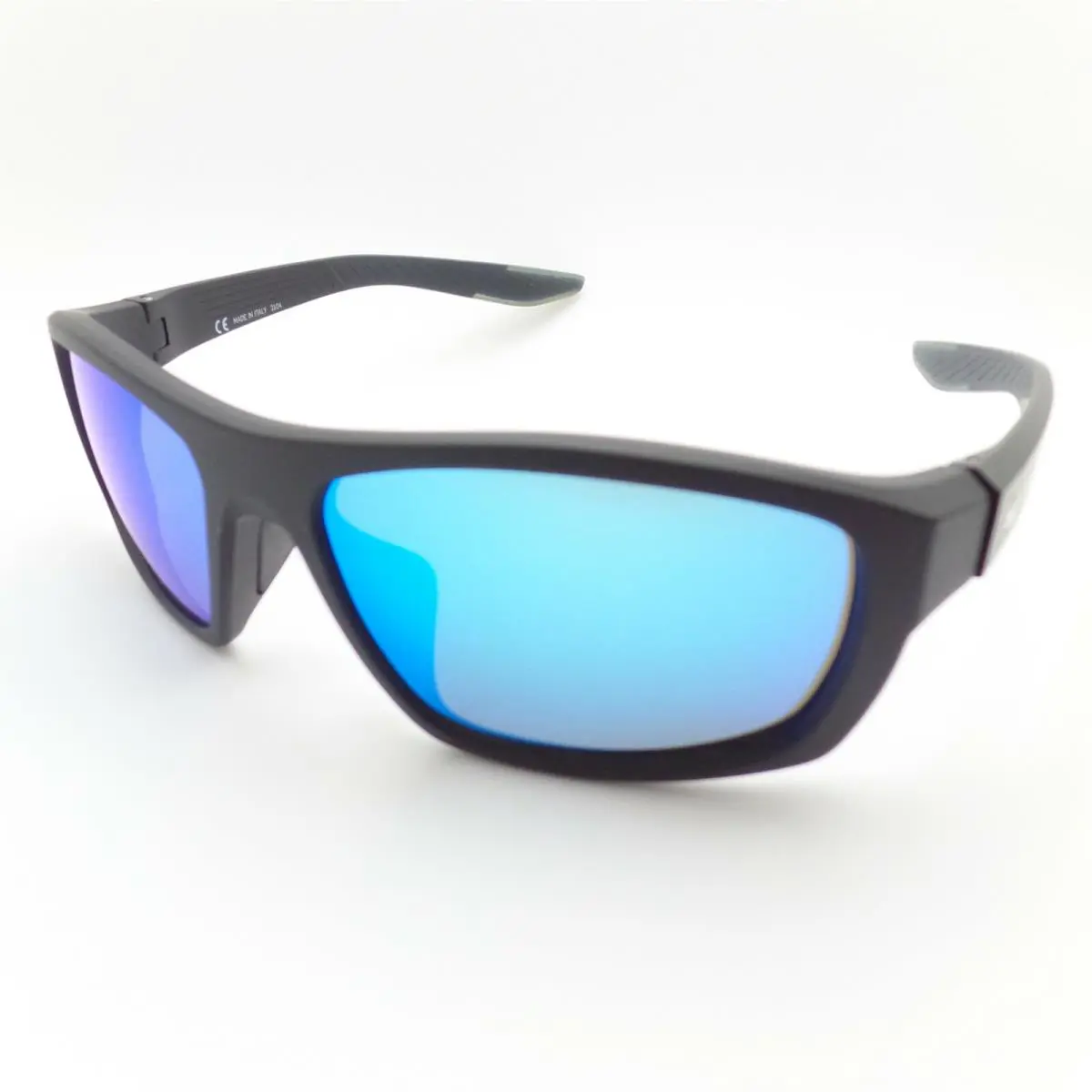 Brazen Boost M Matte Black Blue CT8178 011 Sunglasses by Nike