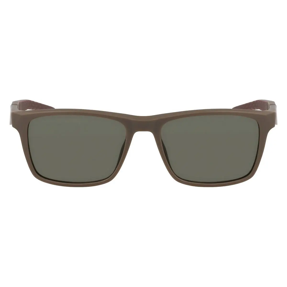 Nik Sunglasses Men Matte Ironstone / Green 55mm by Nike