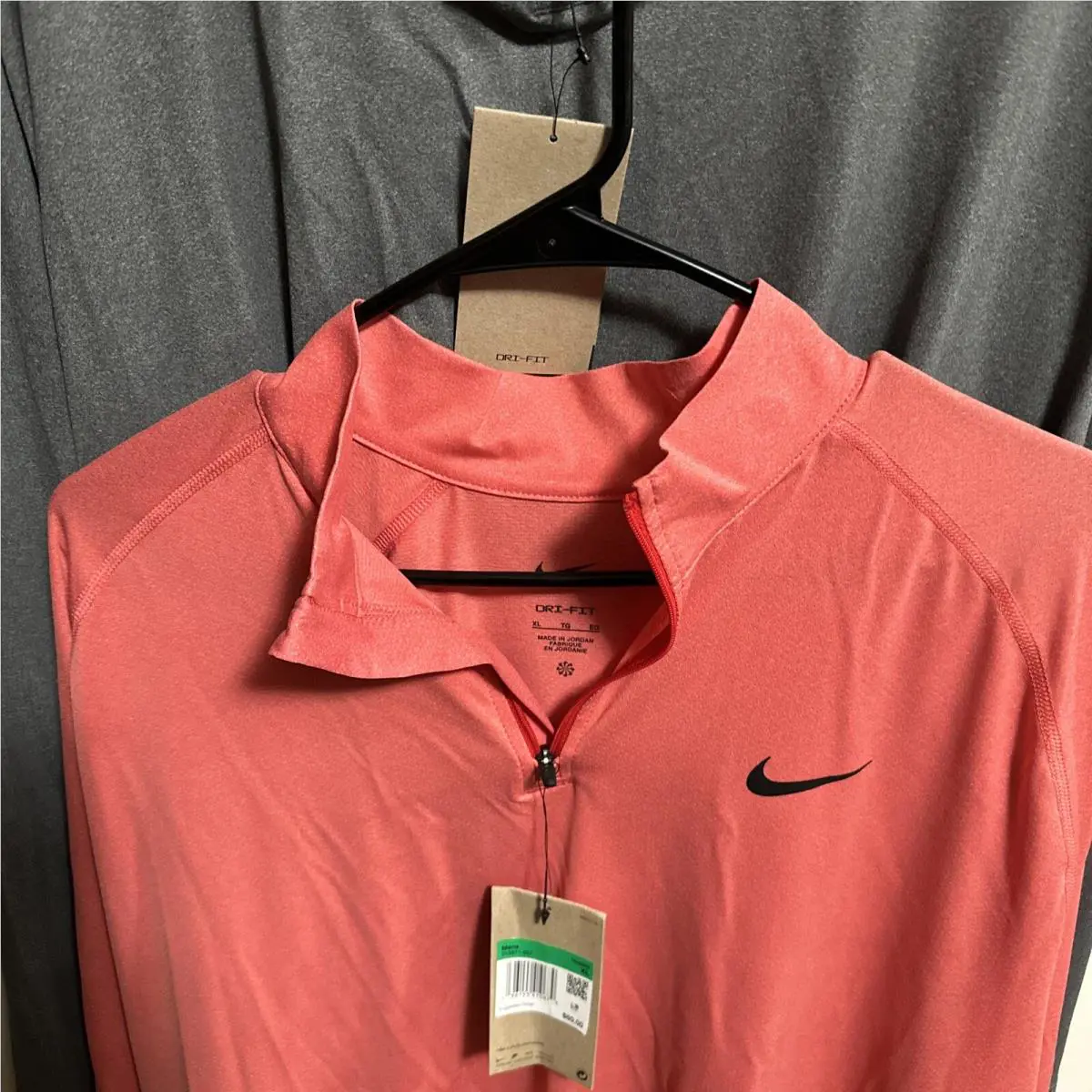 2-NWTS-2026-Nike Ready Men`s Dri-fit 1/4-Zip- X-large LS Running Top DV9811￼