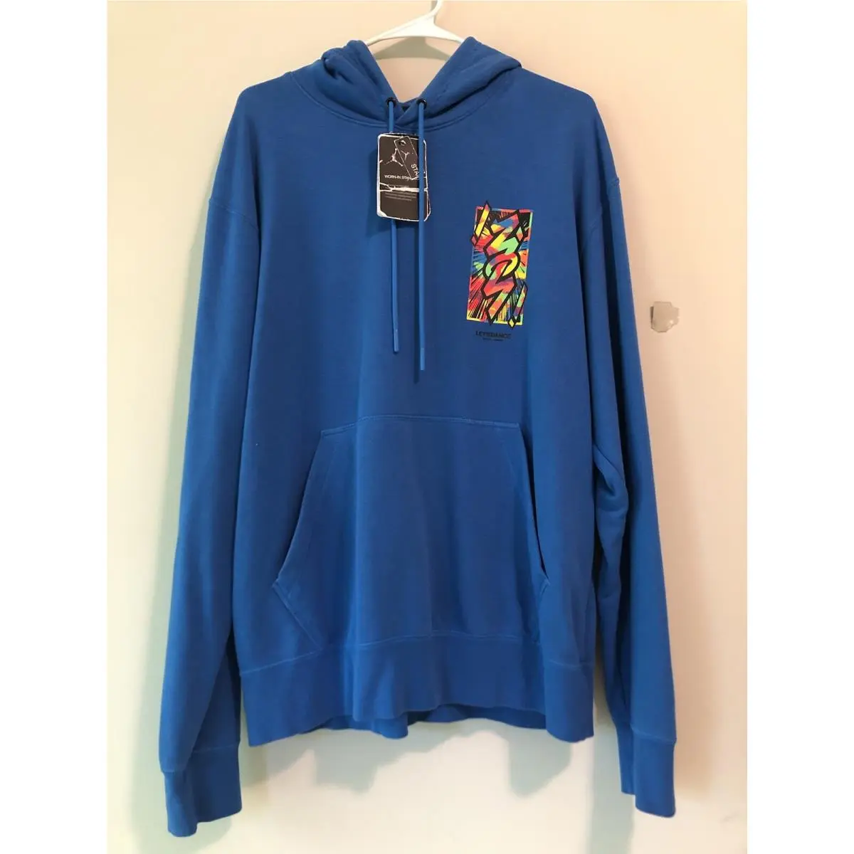 Nike Jordan Dri-fit Zion Hoodie Let’s Dance Royal Blue Men`s Size M Medium