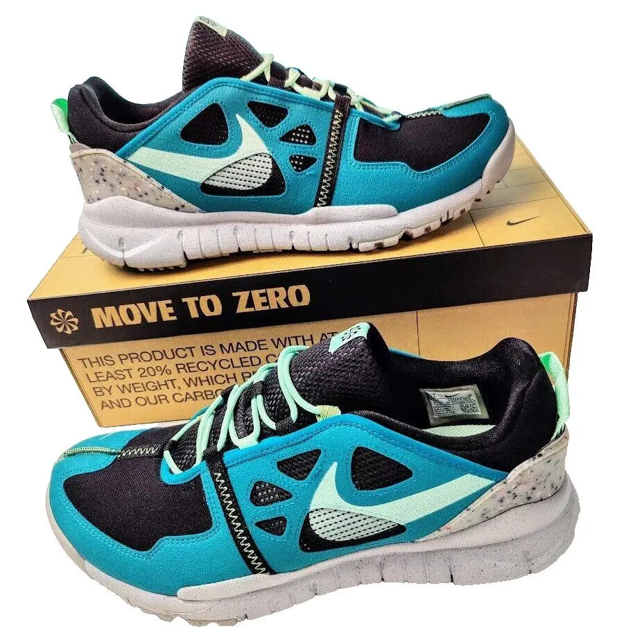 Nike shoes - Nike Free Terra Vista - Free Terra Vista - CZ1757-002 - Black/Bright Spruce/Oil Green/Mint Foam 3