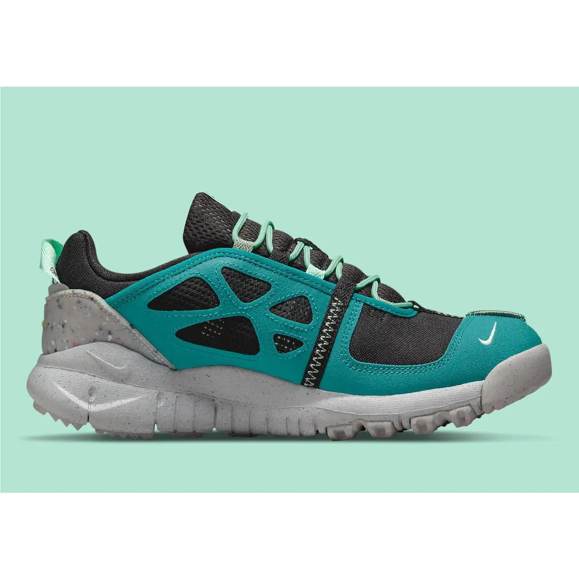 Nike shoes - Nike Free Terra Vista - Free Terra Vista - CZ1757-002 - Black/Bright Spruce/Oil Green/Mint Foam 12
