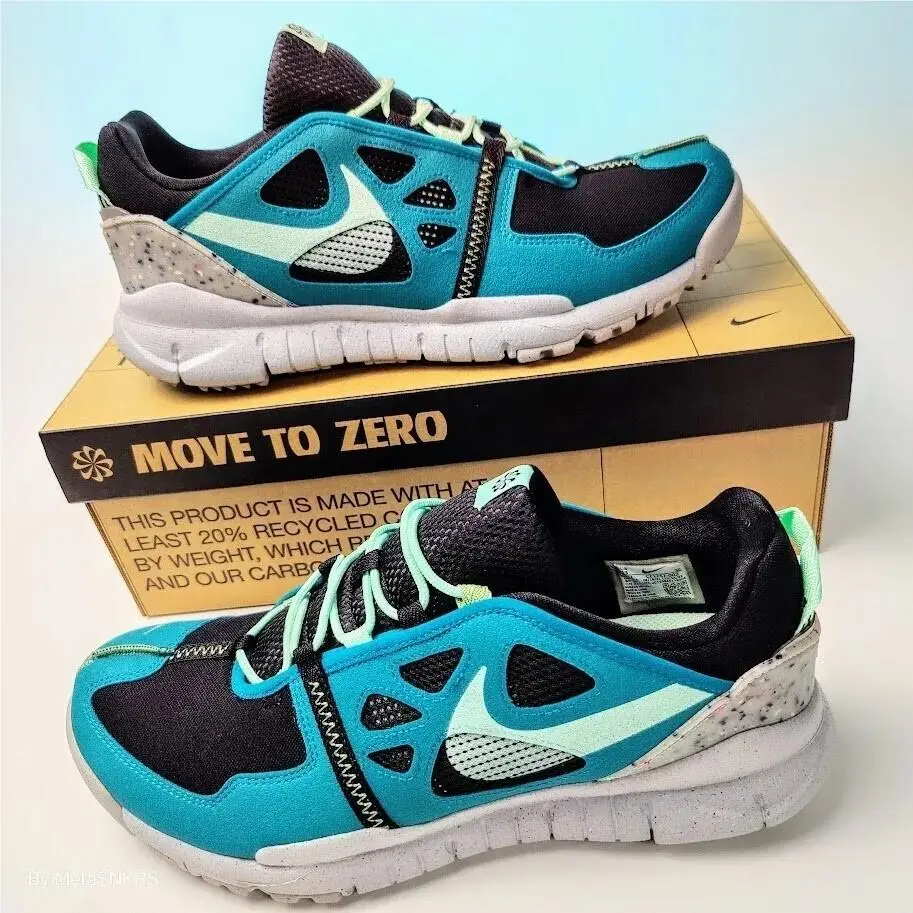 Nike shoes - Nike Free Terra Vista - Free Terra Vista - CZ1757-002 - Black/Bright Spruce/Oil Green/Mint Foam 22